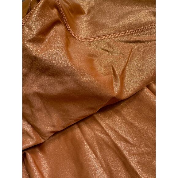 Calia Energize High Rise 7/8 Copper Foil Leggings Small - Picture 4 of 5